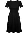 03171 Camille NEOBLU Ladies Camille Milano Dress Deep Black colour image